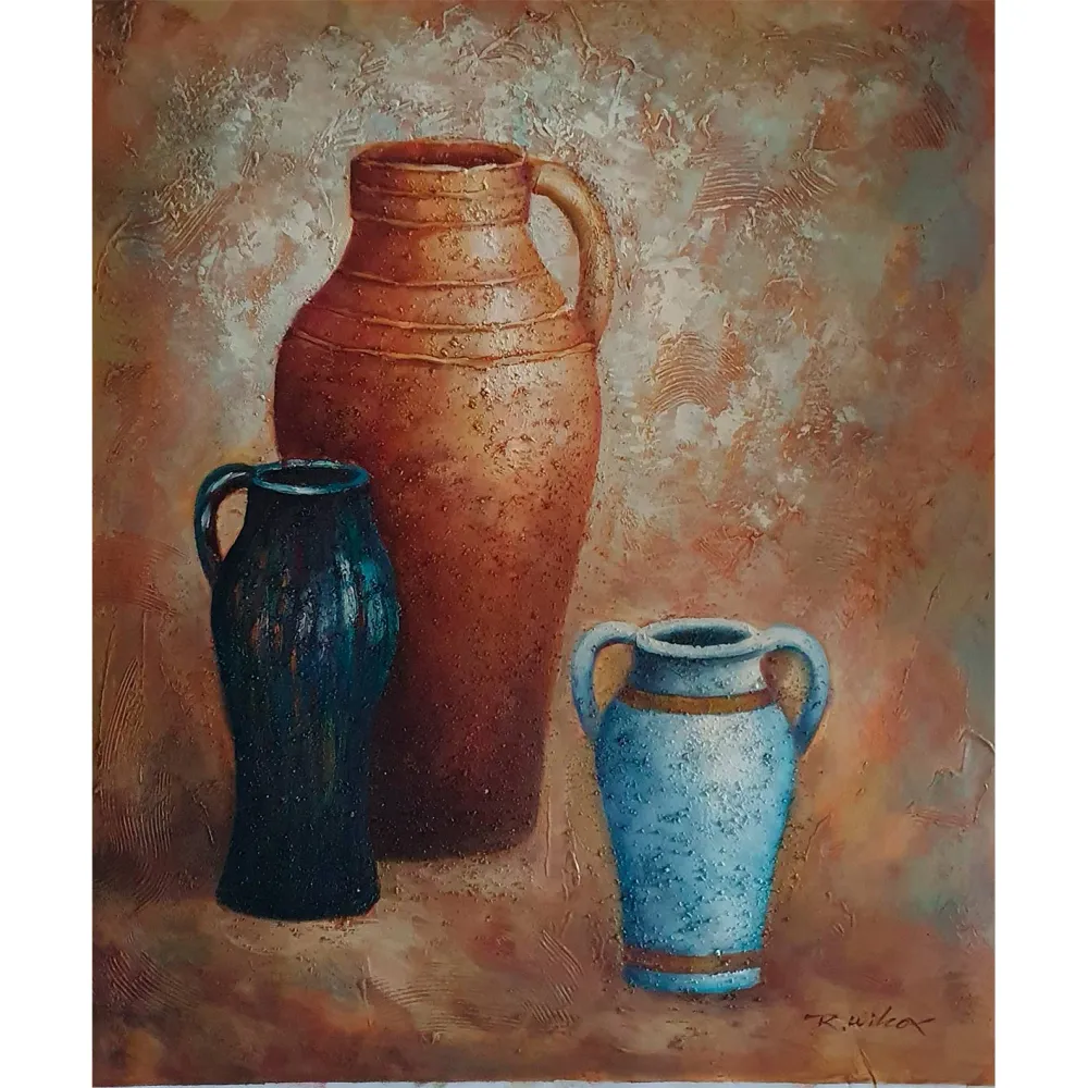 Cuadro Bodegón Ánforas IV 50x60 cm