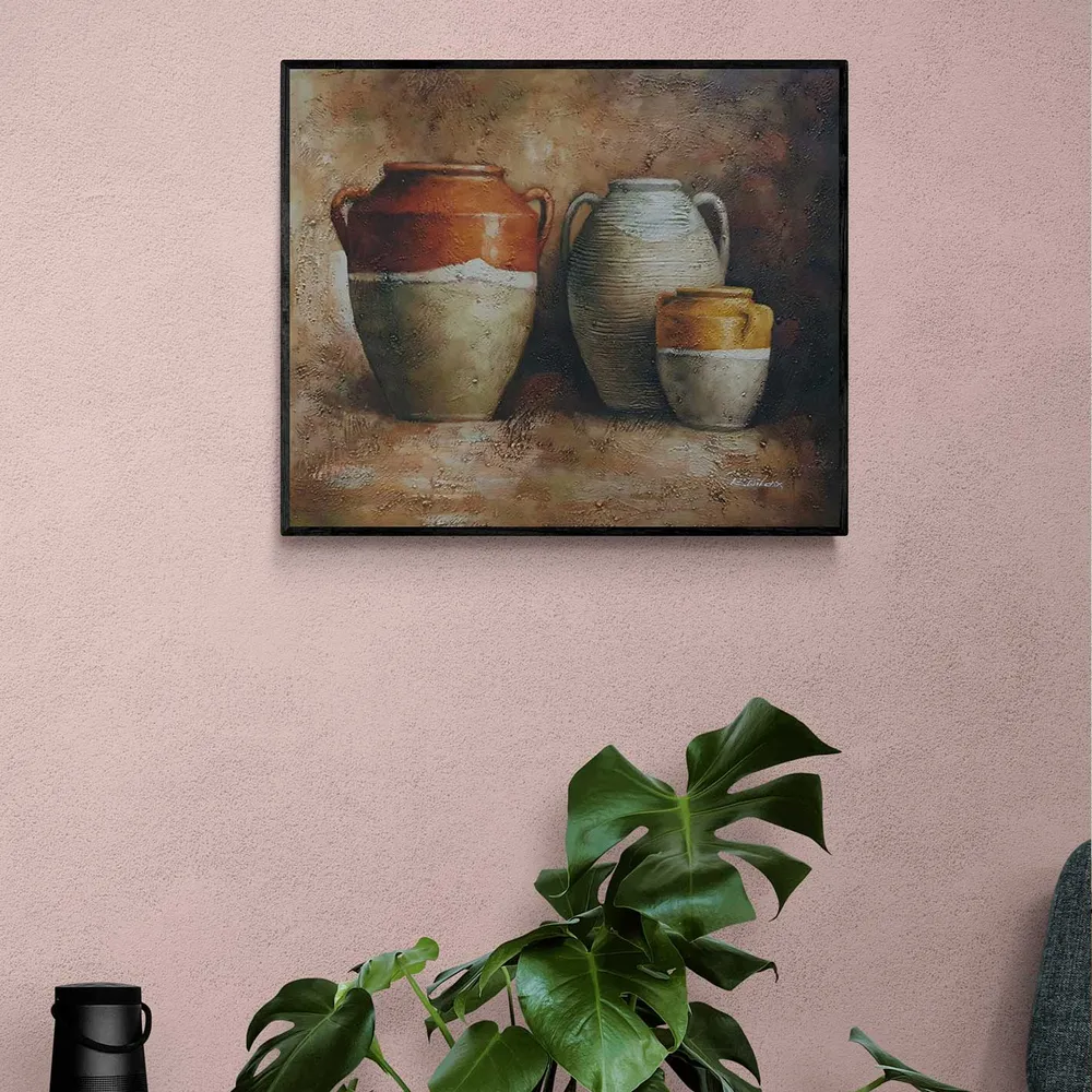 Cuadro Bodegón Realista 60x50 cm