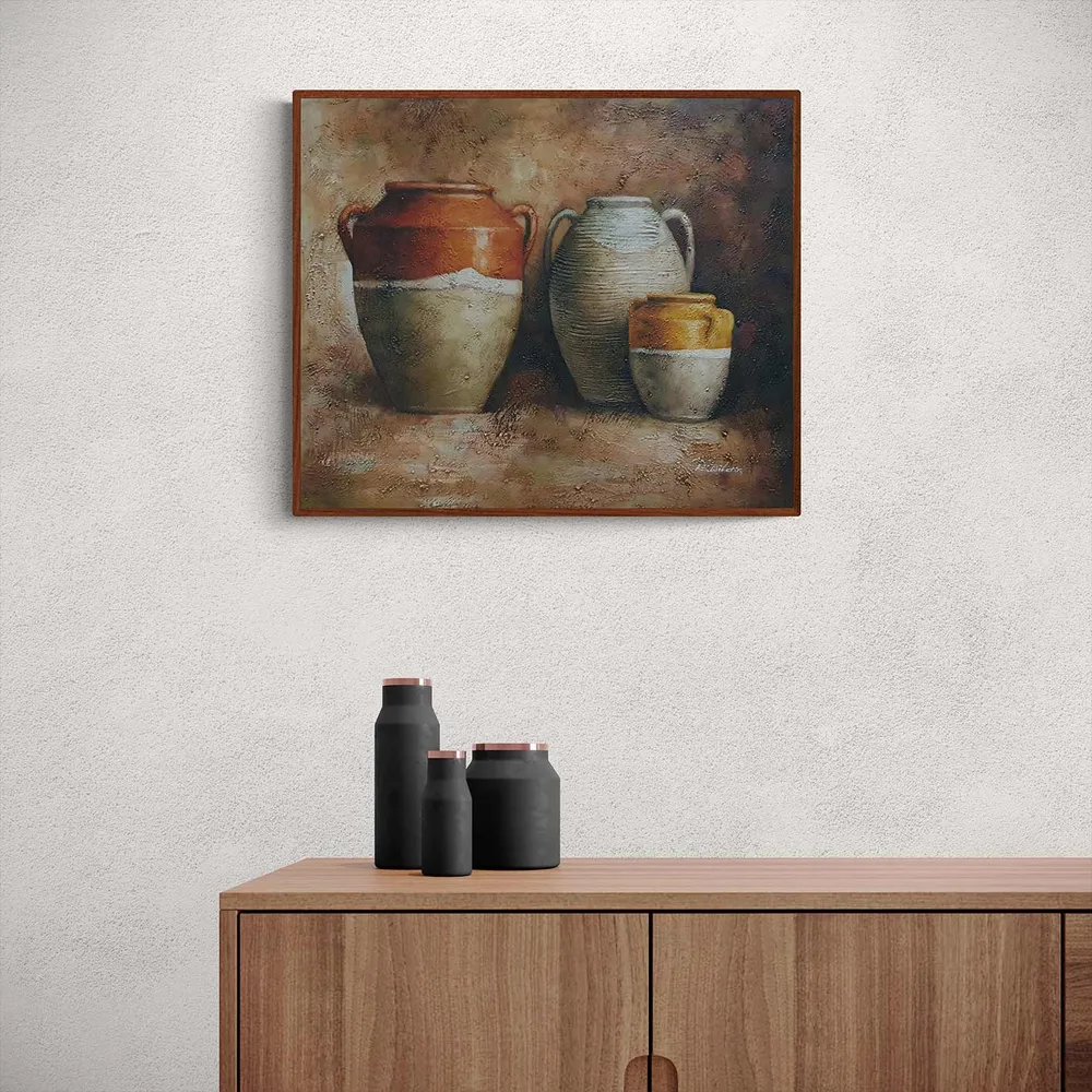 Cuadro Bodegón Realista 60x50 cm