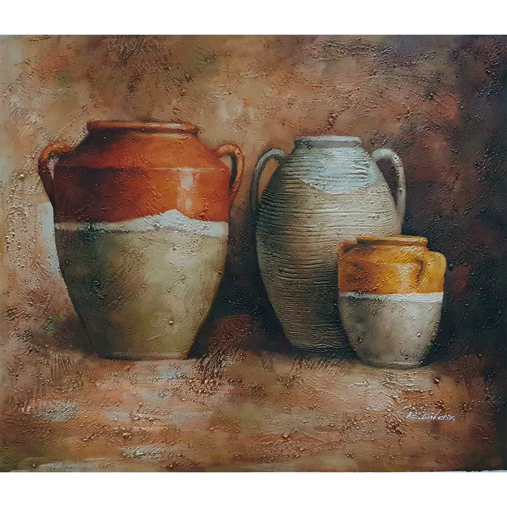 Cuadro Bodegón Realista 60x50 cm