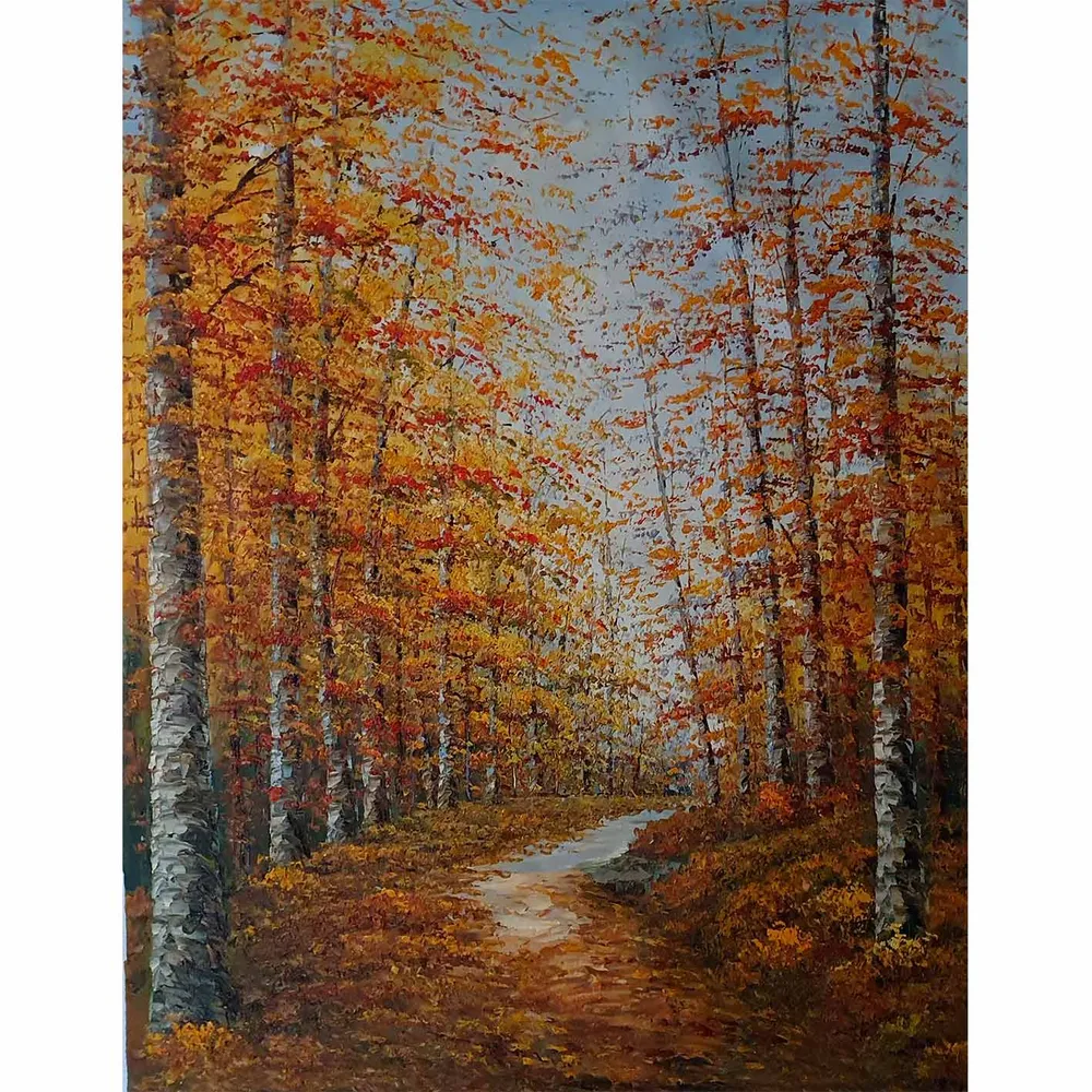 Cuadro Bosque Otoñal 90x120 cm