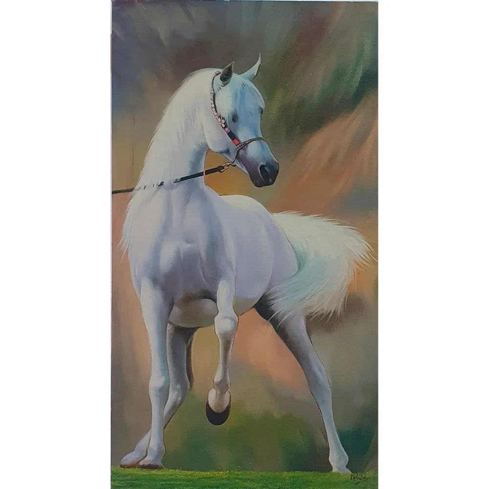 Cuadro Caballo Árabe 50x90 cm