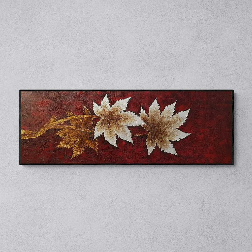 Cuadro Decorativo Palmera 120x40 cm