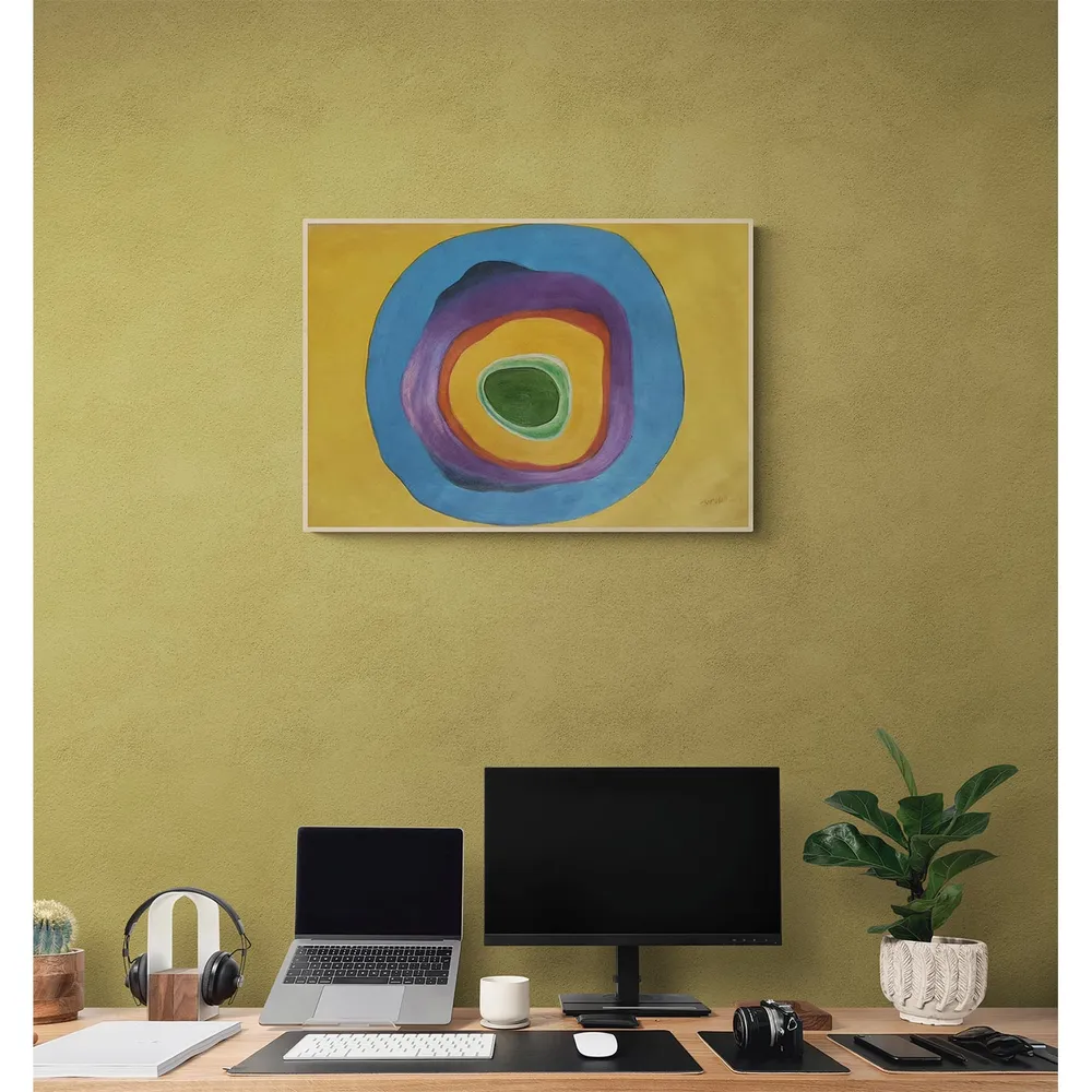 Cuadro Diana Amarillo 90x60 cm