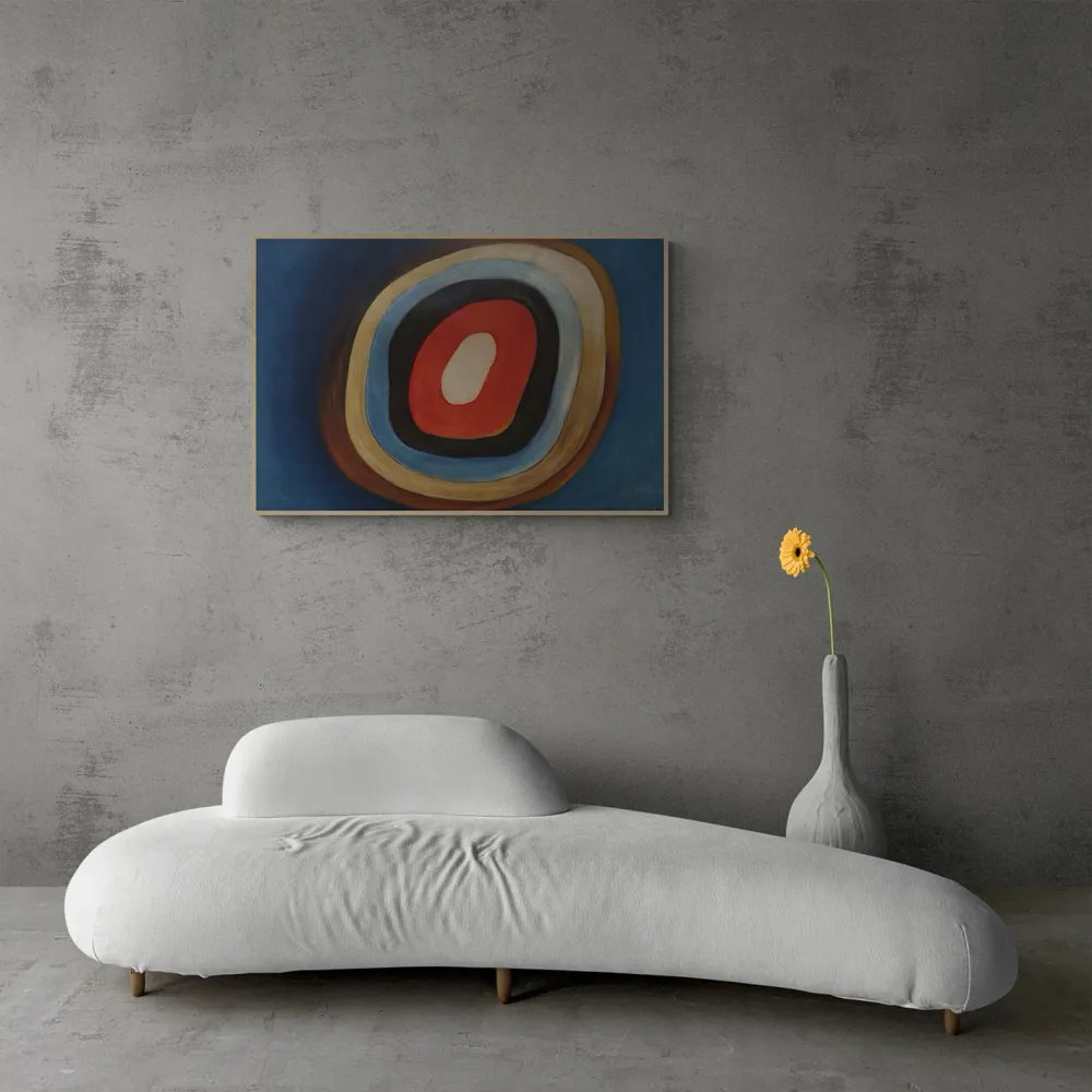 Cuadro Diana Azul 90x60 cm
