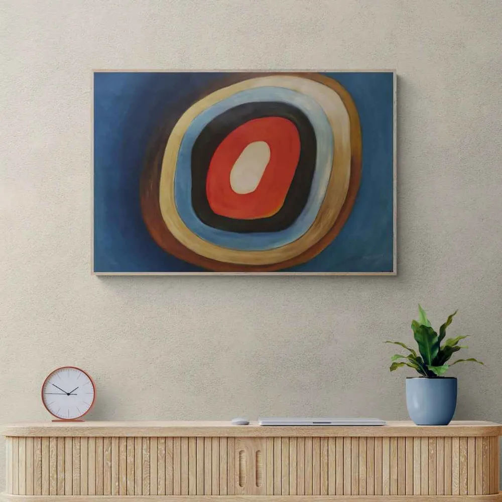 Cuadro Diana Azul 90x60 cm