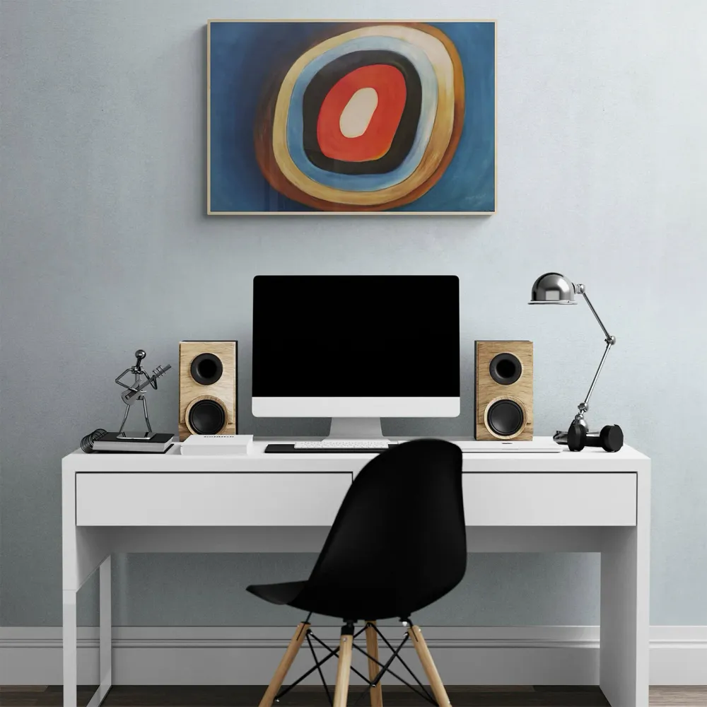 Cuadro Diana Azul 90x60 cm
