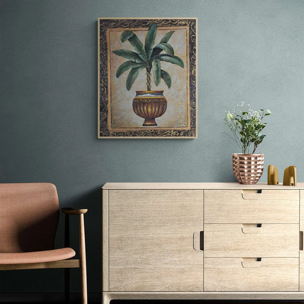 Cuadro Palmera Decorativa 50x60 cm