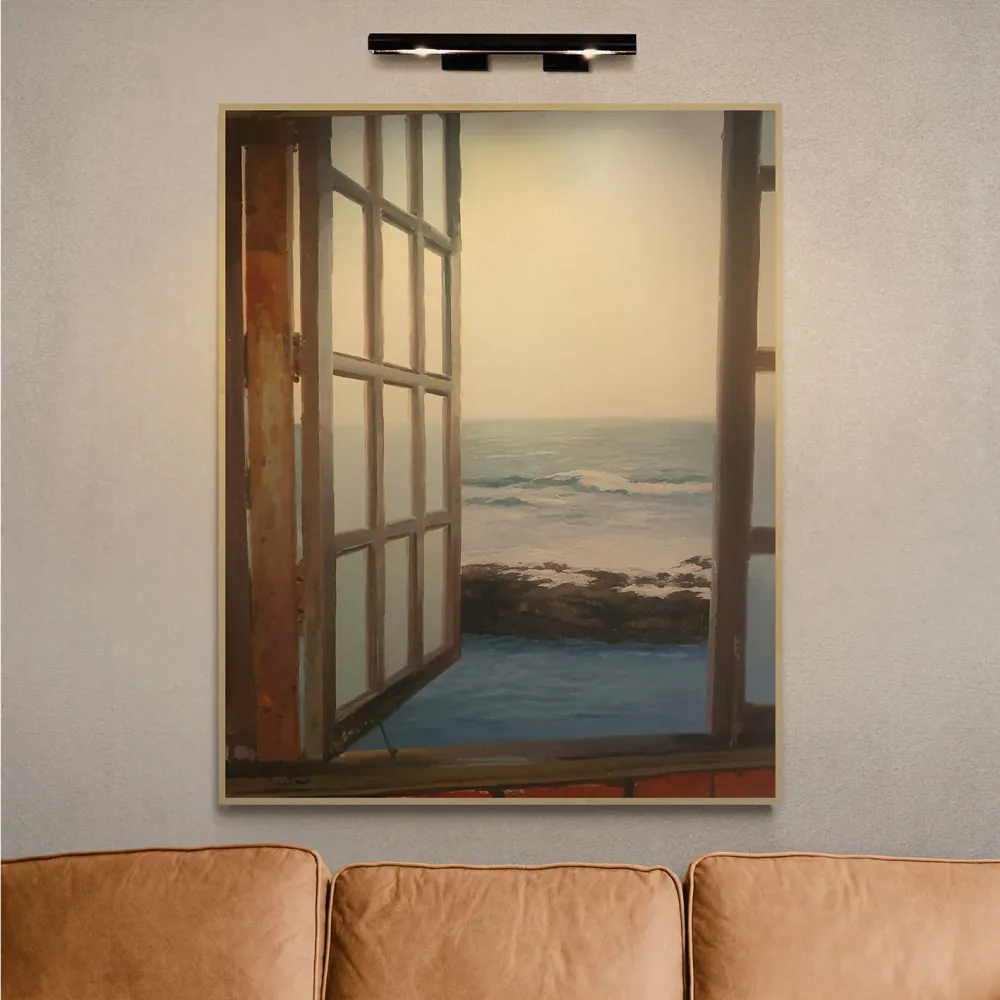 Cuadro Ventana Vista 82x101 cm