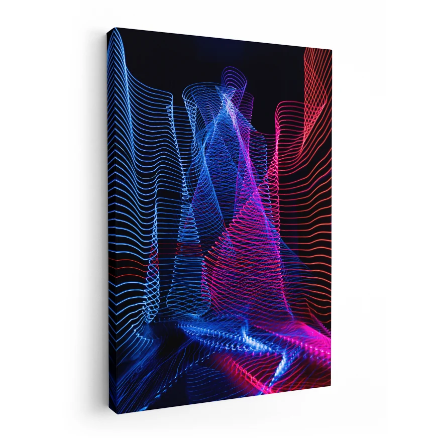 Curvas y Luces Poster