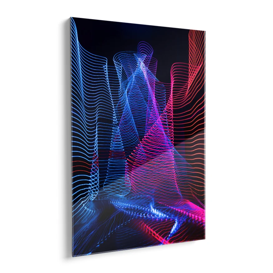 Curvas y Luces Poster
