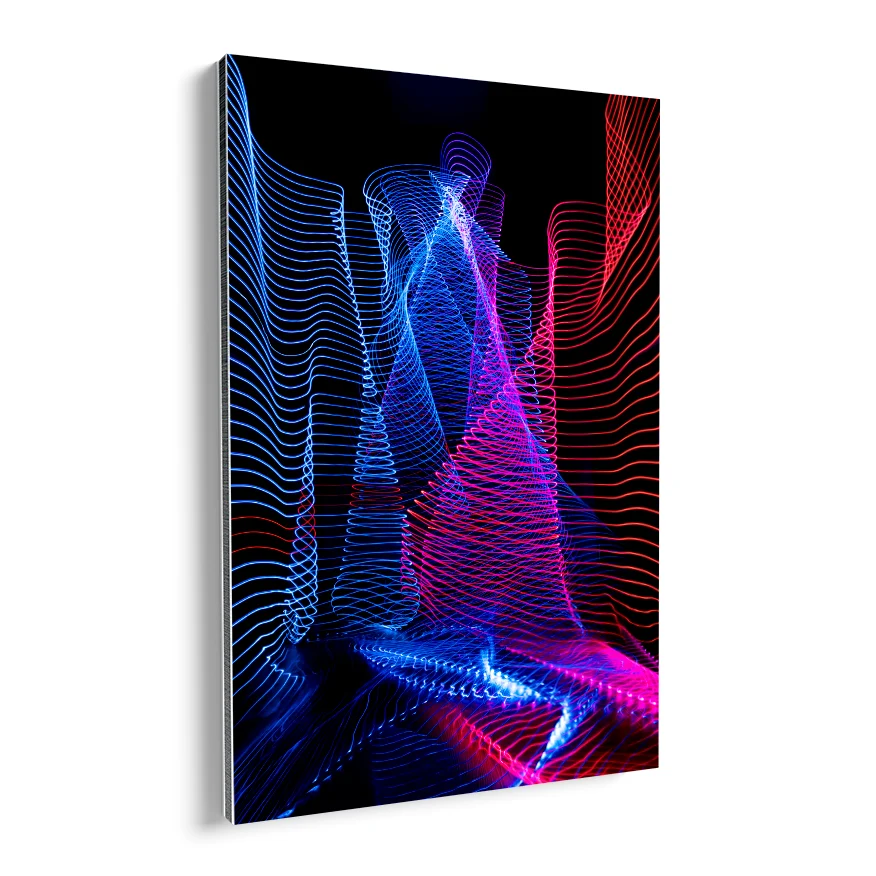Curvas y Luces Poster