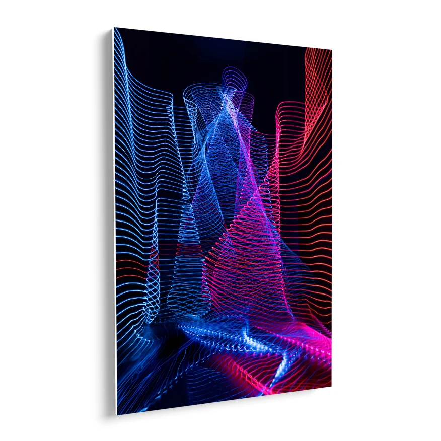 Curvas y Luces Poster
