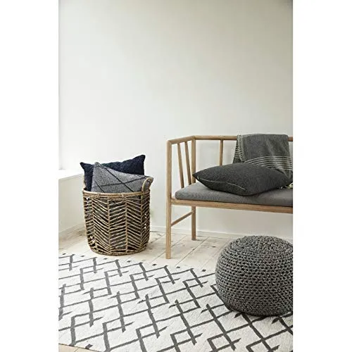 Set 3 Cesta minbre Rattan Decorativa Super Grande damdamgo