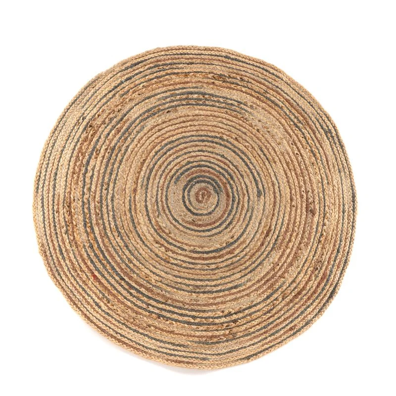 ALFOMBRA 90CM YUTE EFECTO RAYAS DCASA