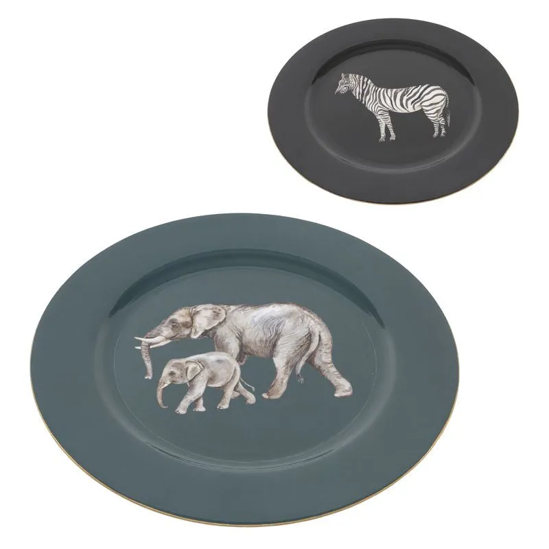 BAJO PLATO CEBRA / ELEFANTE DCASA
