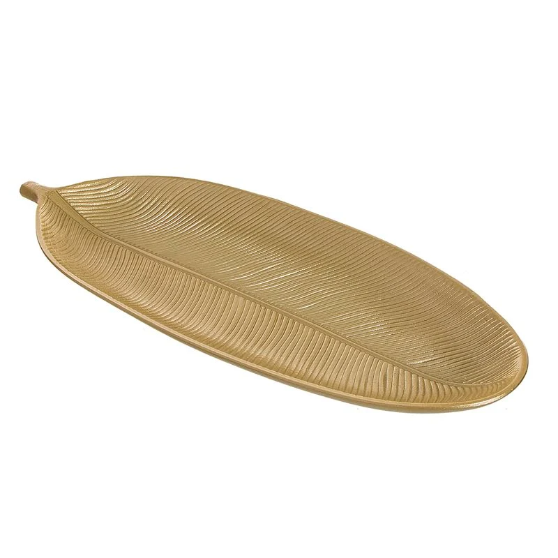 CENTRO FORMA HOJA ORO DCASA