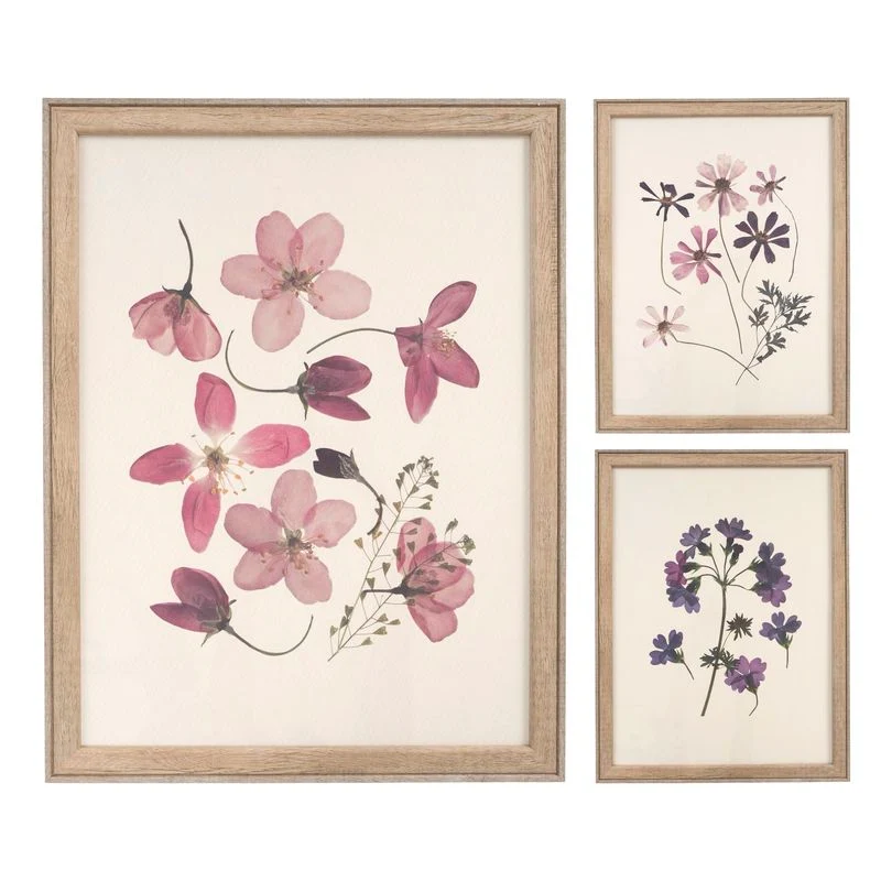 CUADRO 40X54 FLORES DCASA