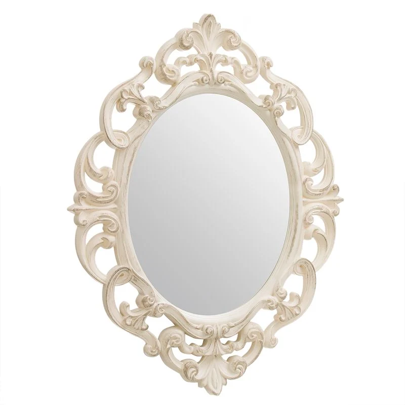 ESPEJO 31X39,5 BARROCO CREMA DCASA