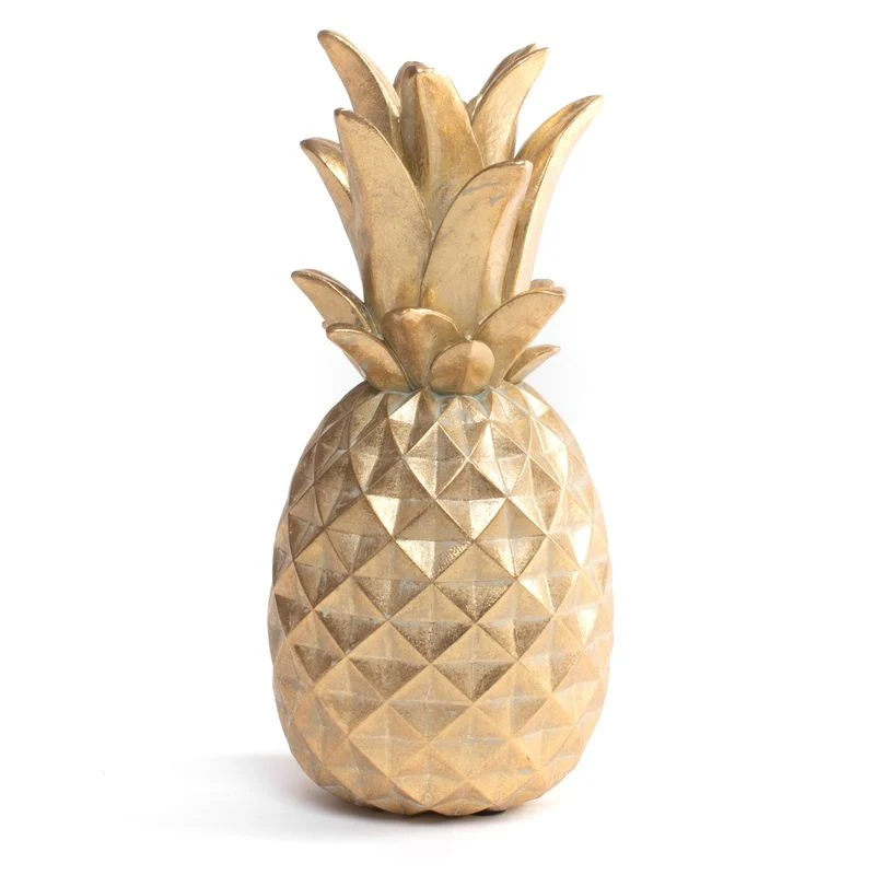 FIGURA PIÑ ORO DCASA