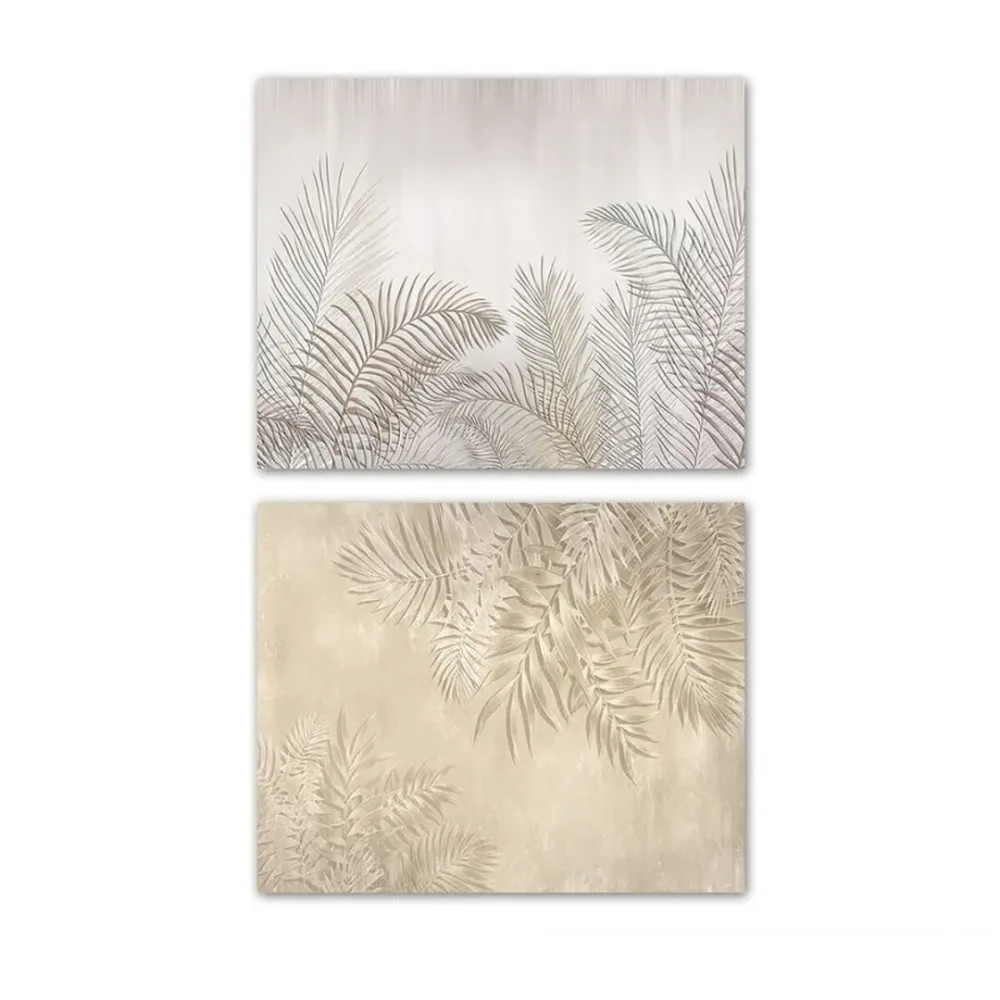 LIENZO HOJAS 50X70CM DCASA