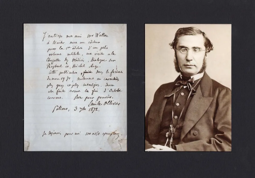 Emile Ollivier Autograph default
