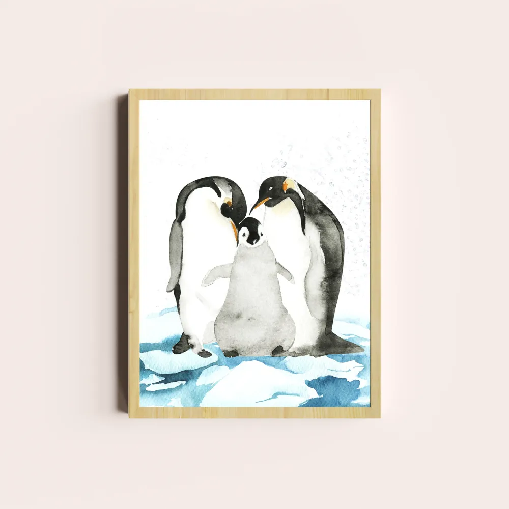 Trio de pingüinos Depto Textil