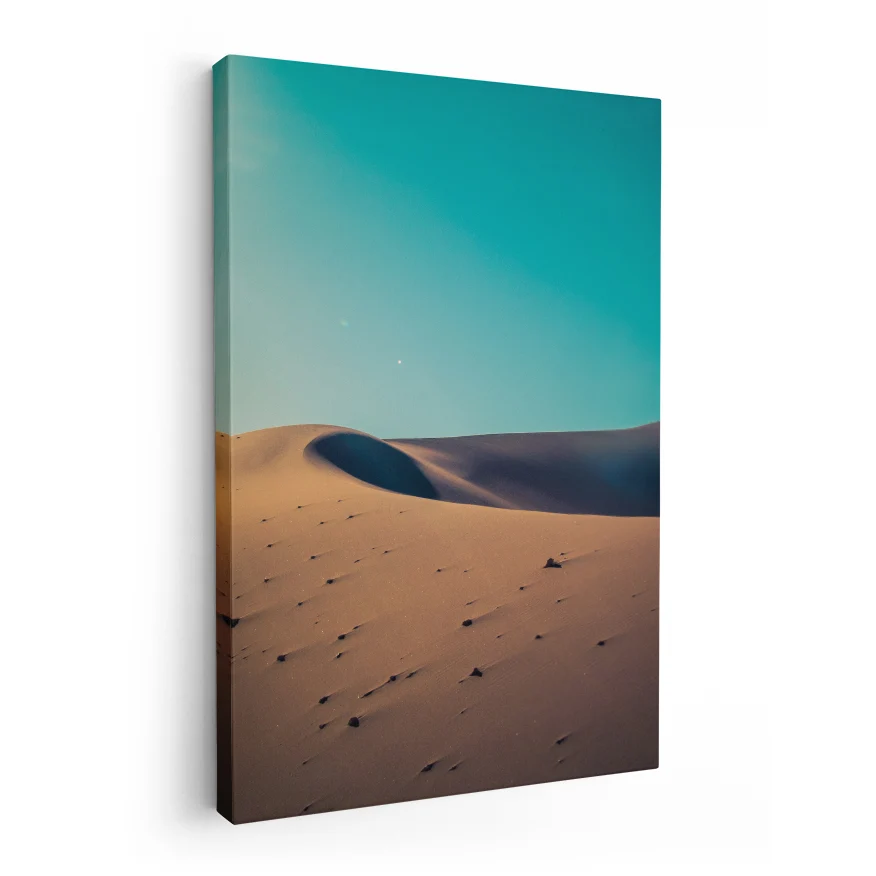 Desierto y Cielo Poster