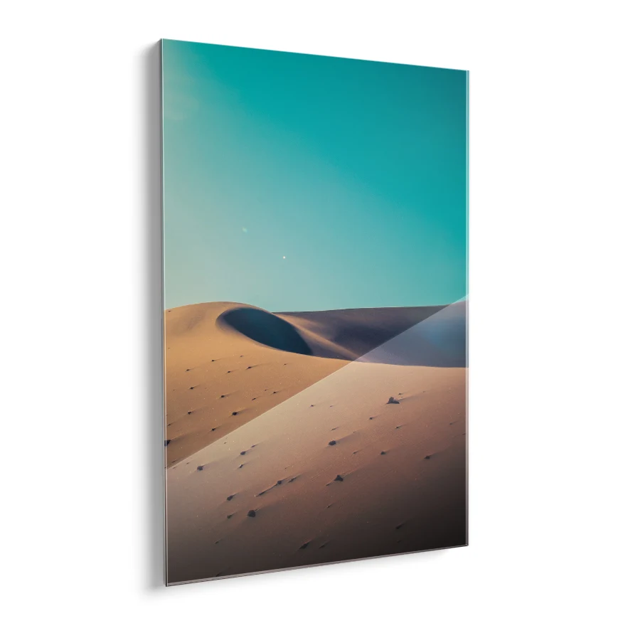 Desierto y Cielo Poster