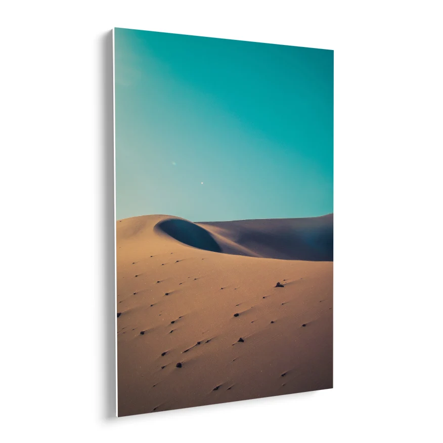 Desierto y Cielo Poster