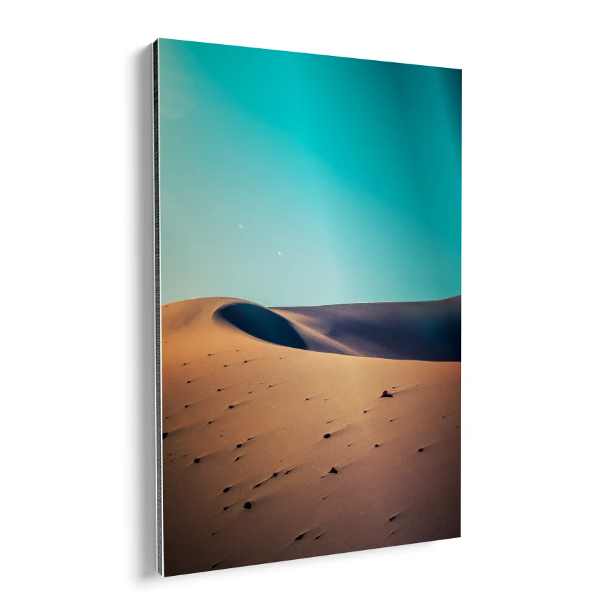 Desierto y Cielo Poster