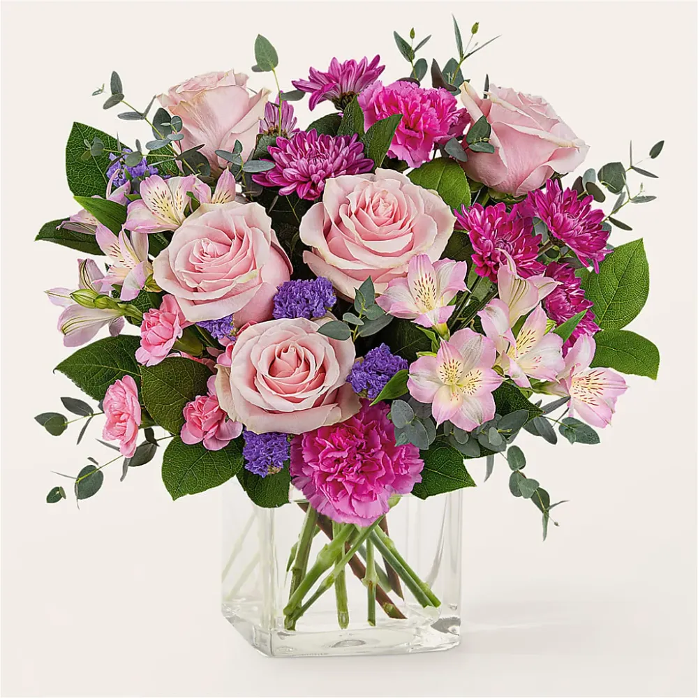 Ramo Resplandor rosado Deux Gars Des Fleurs