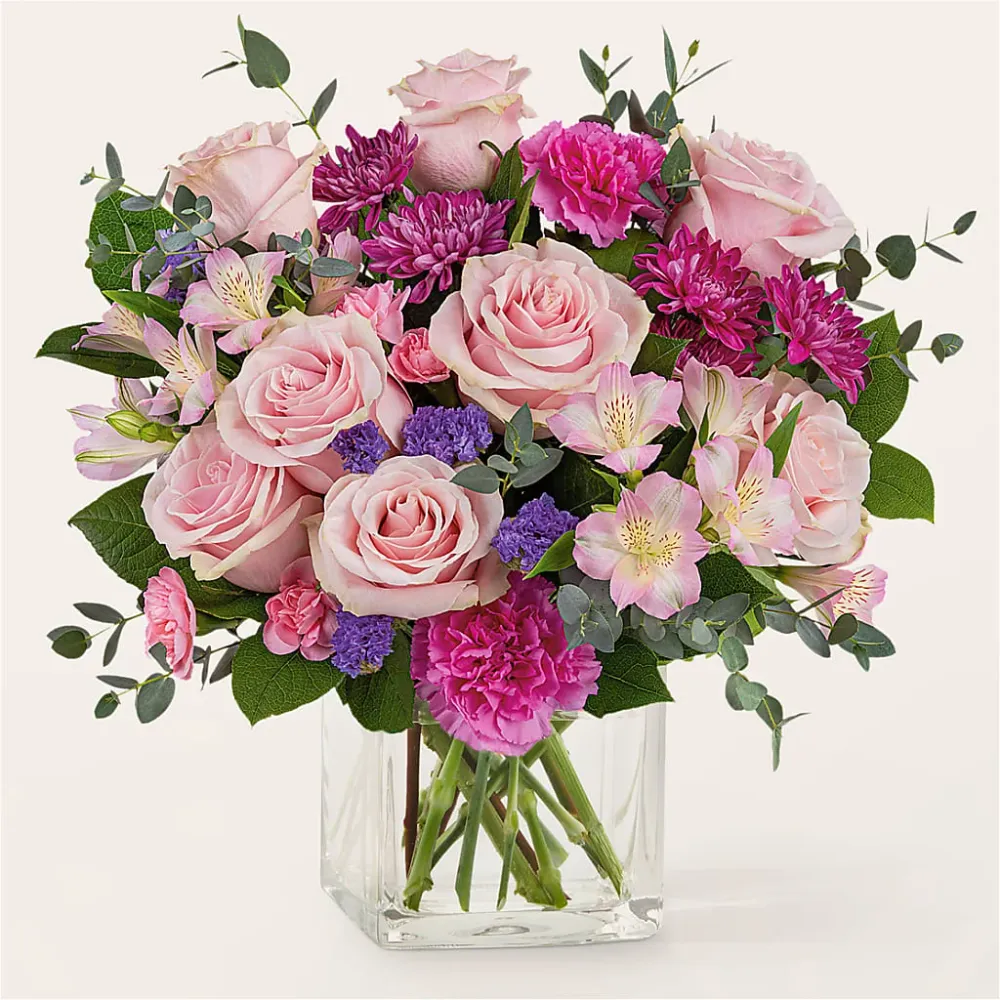 Ramo Resplandor rosado Deux Gars Des Fleurs