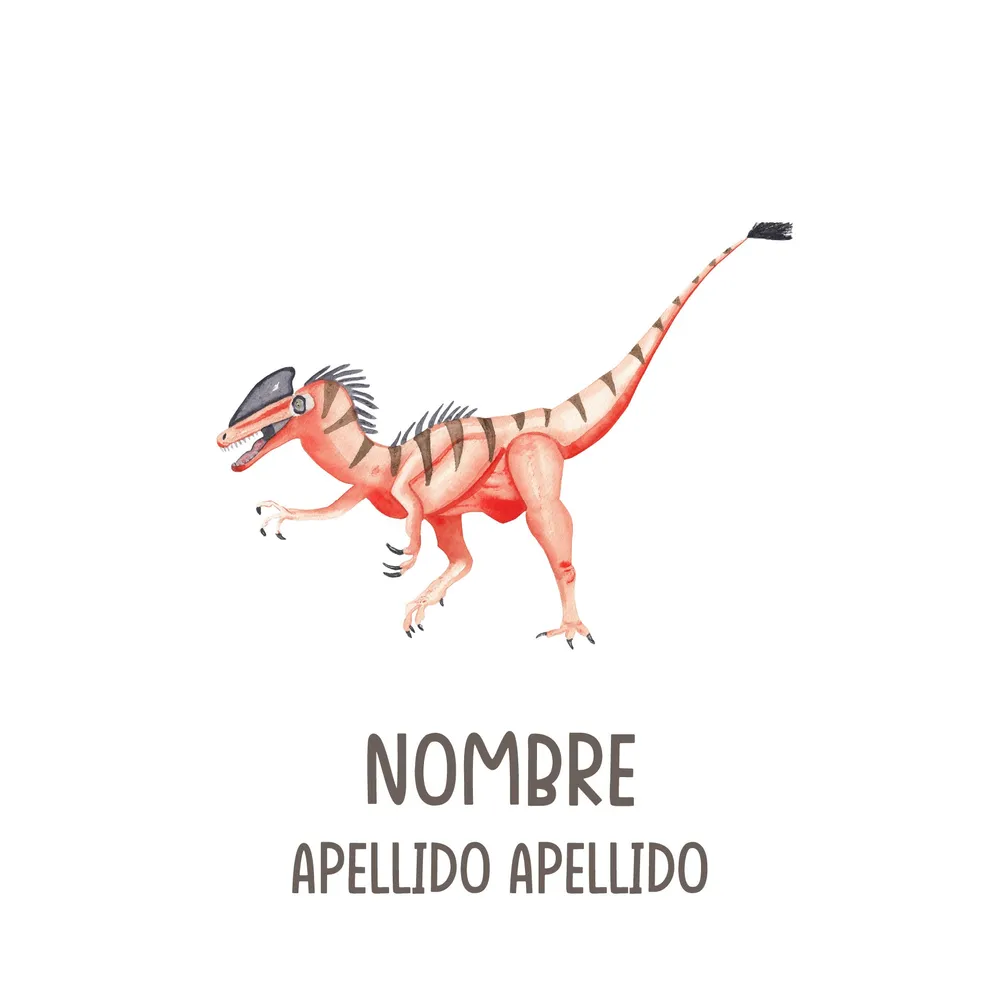 Dinosaurios acuarela 2