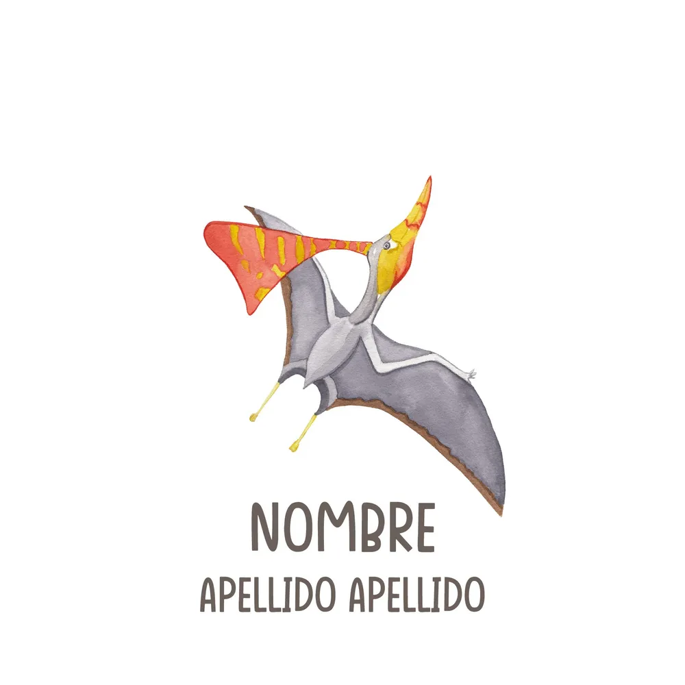 Dinosaurios acuarela 2