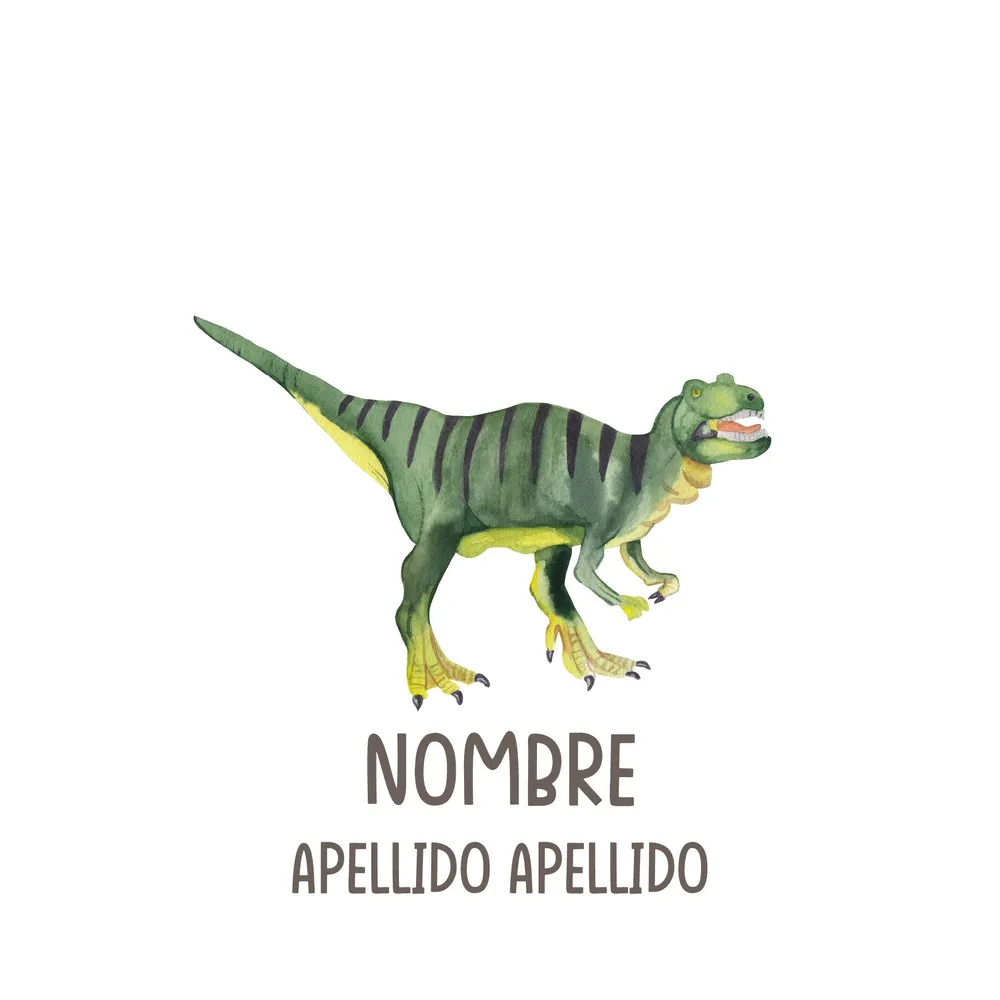 Dinosaurios acuarela 2