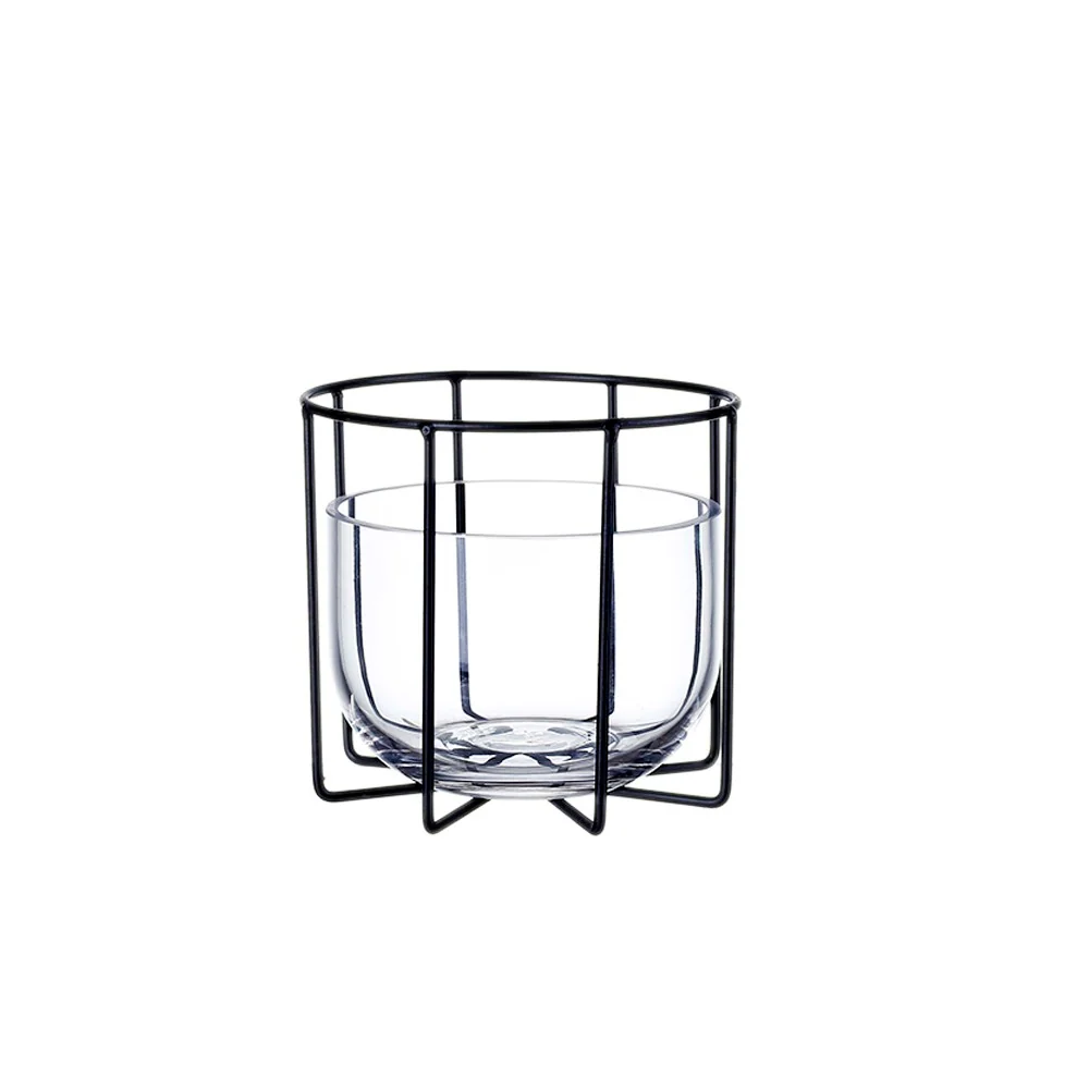 DM VASE METAL CH