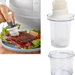 Botella de aceite con cepillo de silicona Dropi PRO