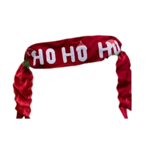 DS BANNER TERCIOPELO HO HO HO 15 CM X 178 CM