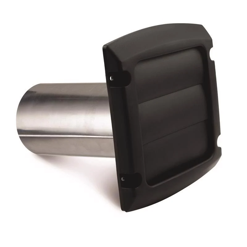 CAMPANA DE ESCAPE NEGRA DE 4" Dundas Jafine