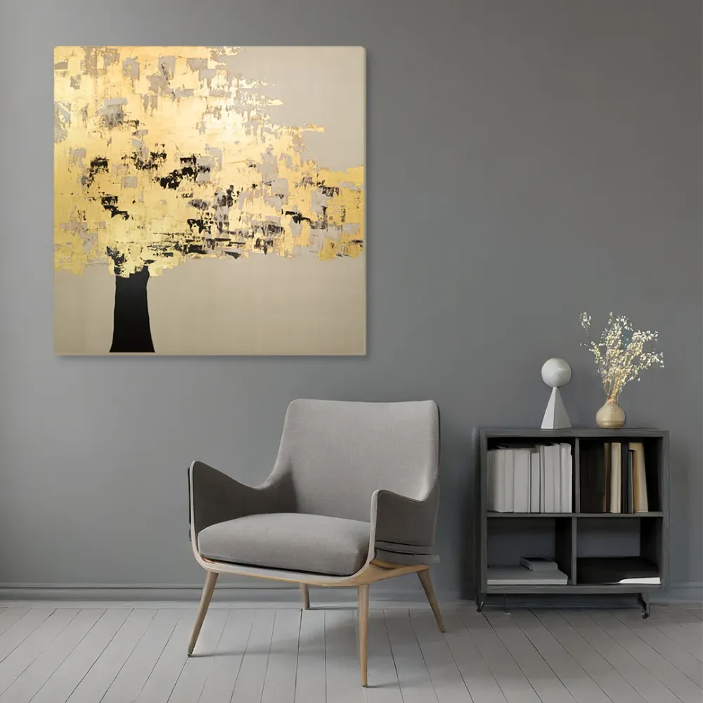 Cuadro Árbol Oro ECLÉCTICO