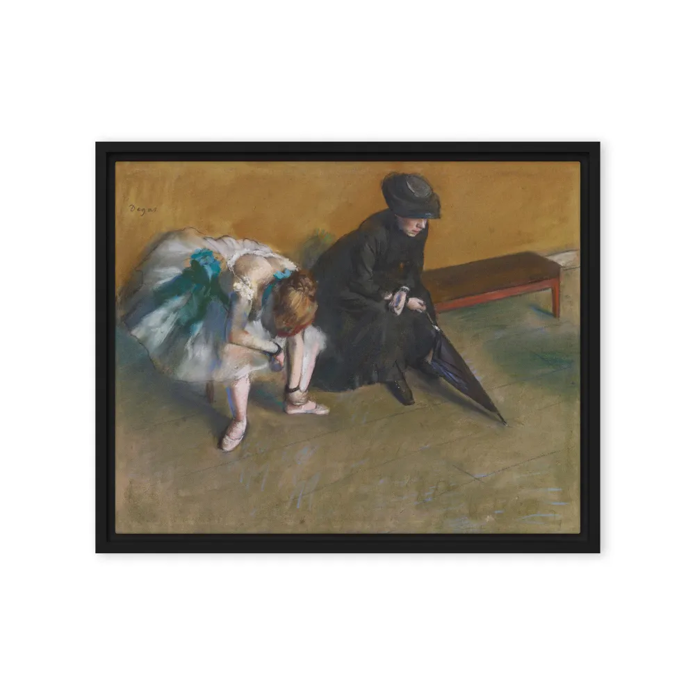 Lienzo - Edgar Degas, Esperando
