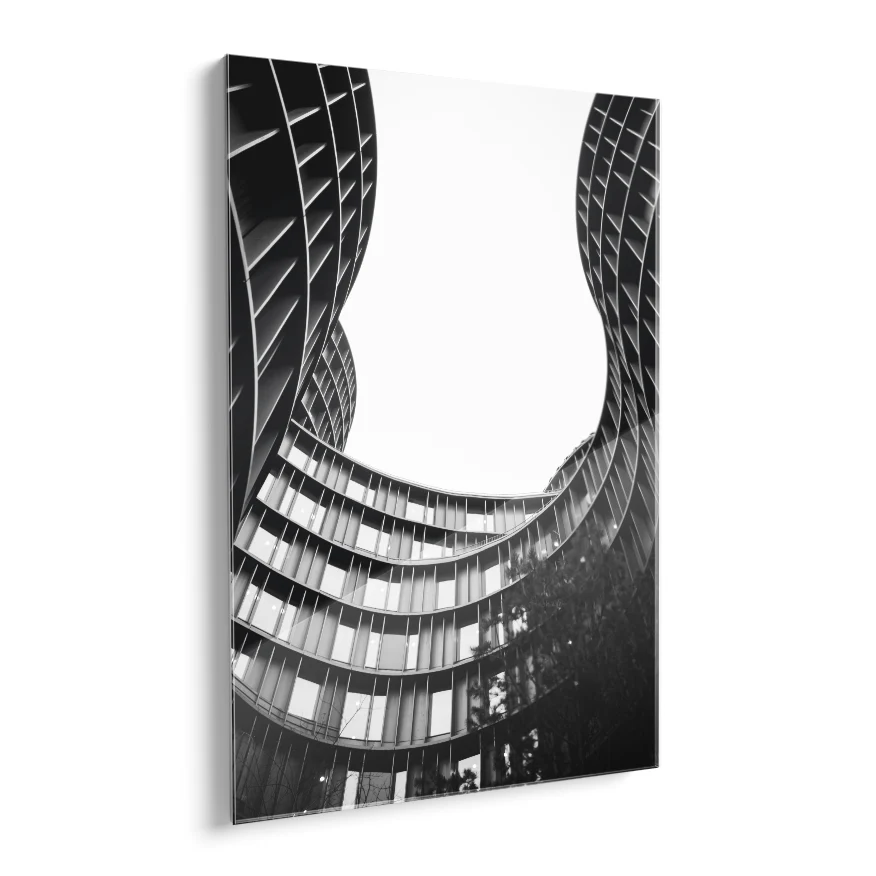 Edificio Curvo Poster