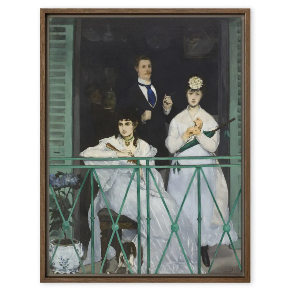 Lienzo - Édouard Manet, El Balcón Edouard Manet