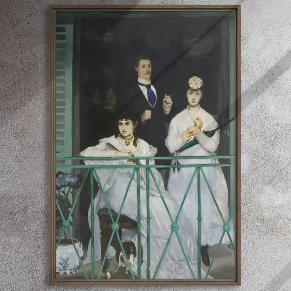 Lienzo - Édouard Manet, El Balcón Edouard Manet