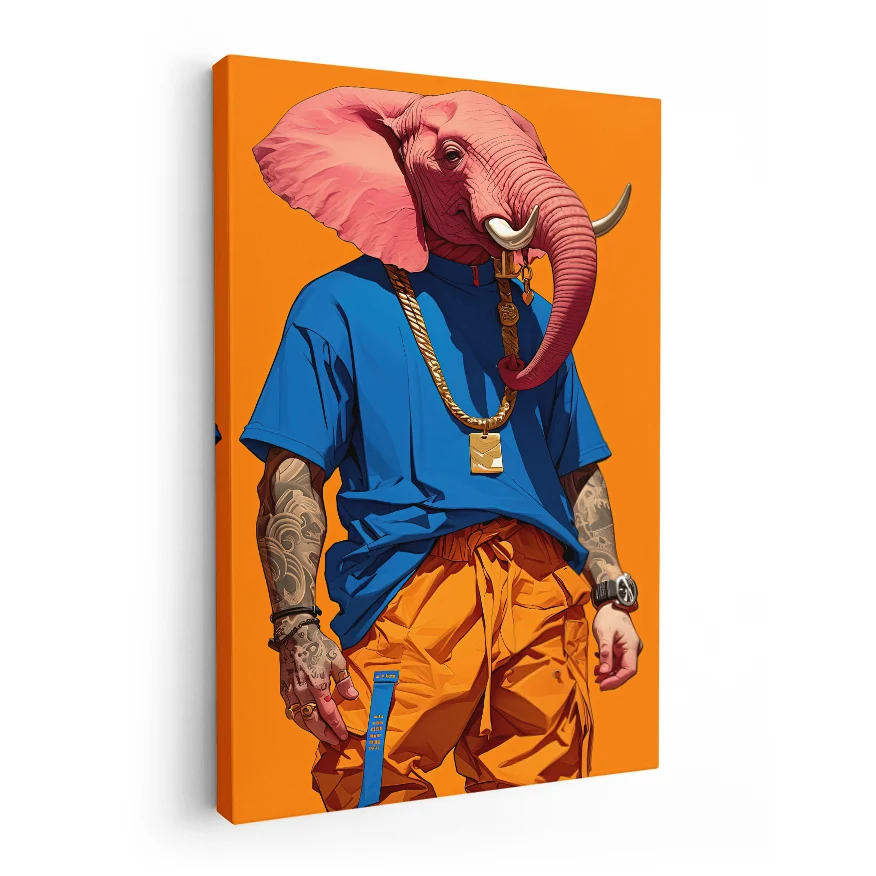 Elefante Rosa Poster