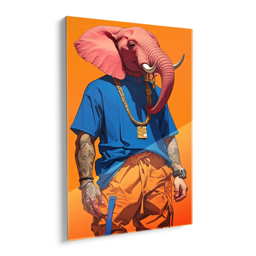 Elefante Rosa Poster