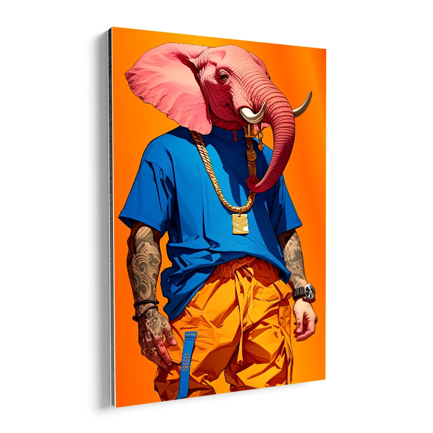 Elefante Rosa Poster