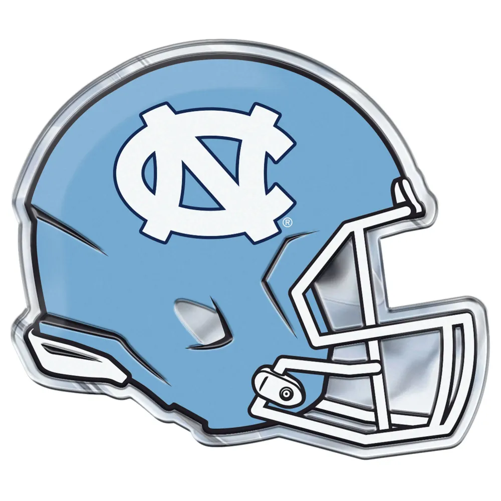 Emblema de aluminio resistente para casco de la Universidad de Carolina del Norte - Chapel Hill FANMATS