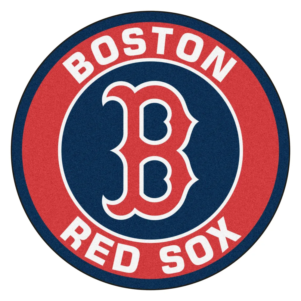 MLB - Alfombra con diseño de los Boston Red Sox - Diámetro de 27 pulgadas FANMATS